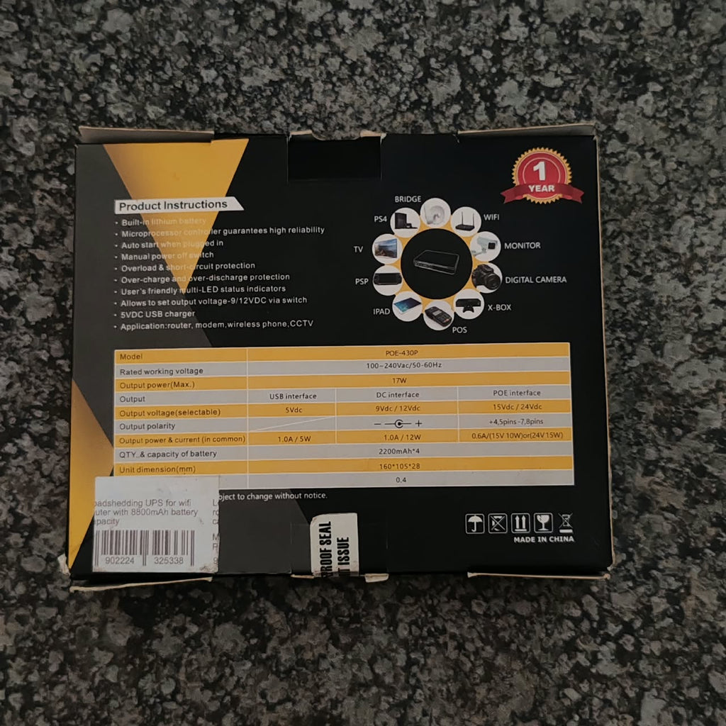 POE-430 UPS